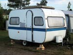 Naar site met de REU caravans